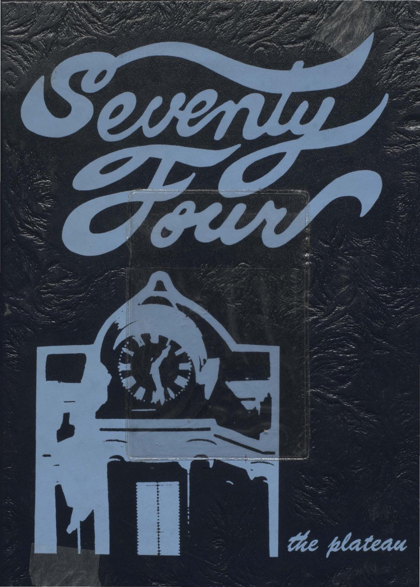 1974 Cumberland County High School Yearbook