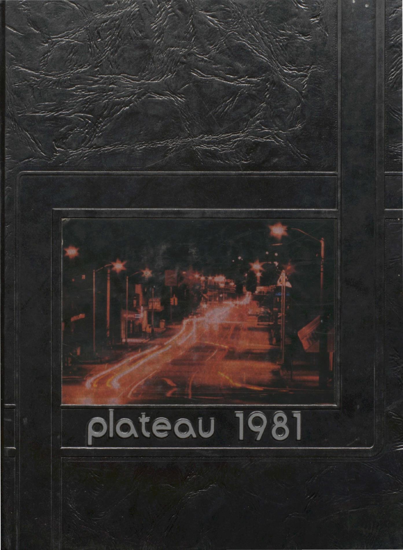 1981 Cumberland County High School Yearbook