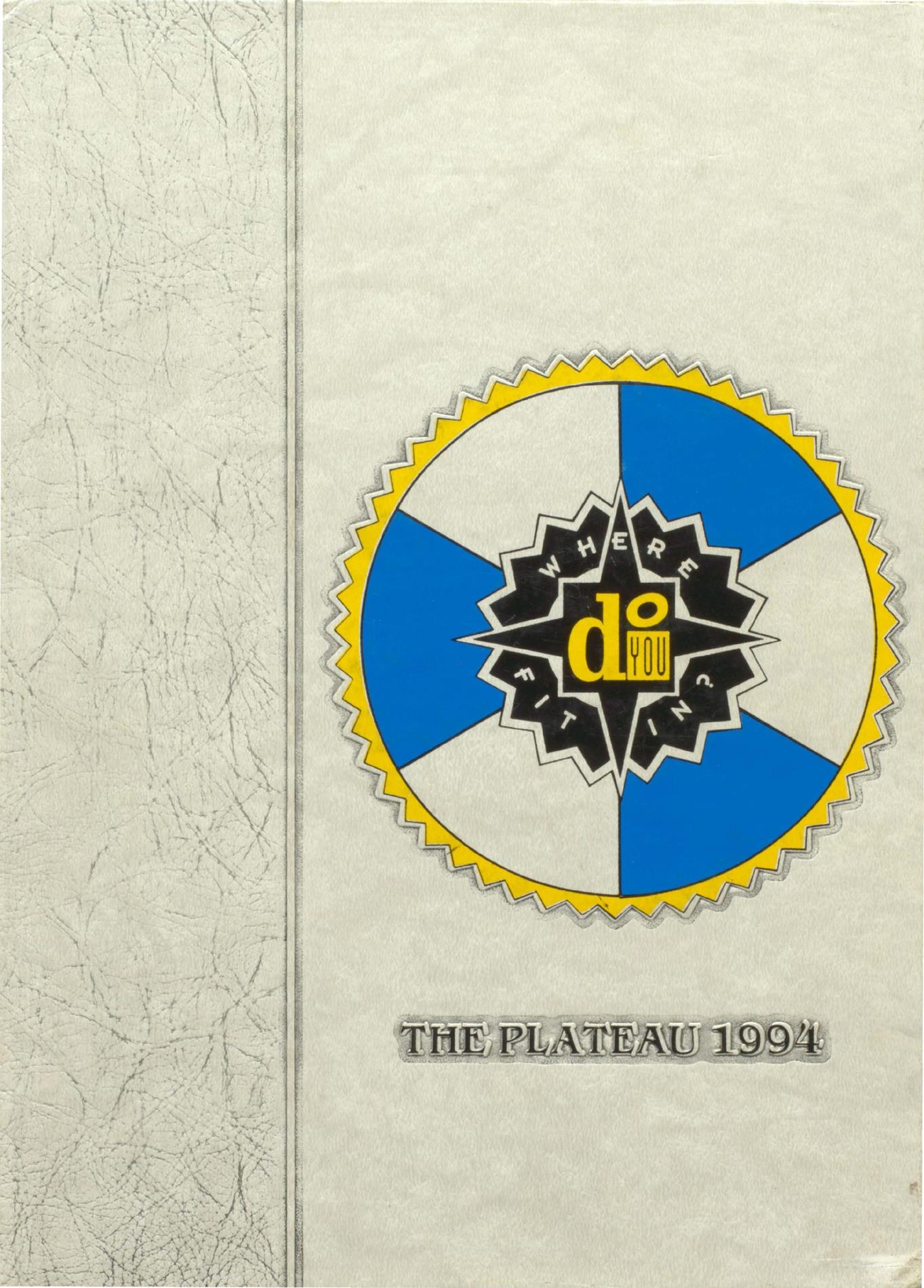 1994 Cumberland County High School Yearbook