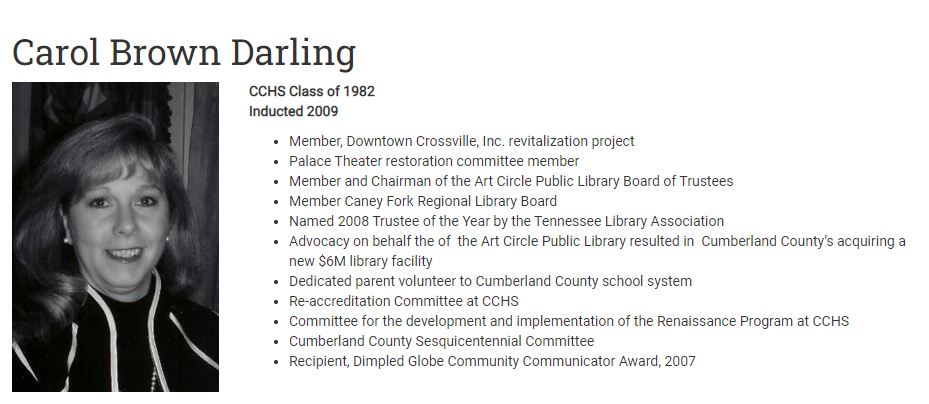 Carol Brown Darling