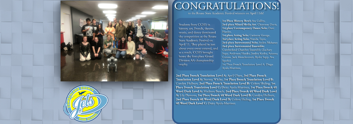 Roane State Winners